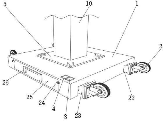 Pediatric infusion device convenient for moving