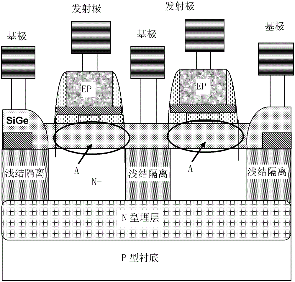 Method for extracting base parasitic resistance in hbt devices