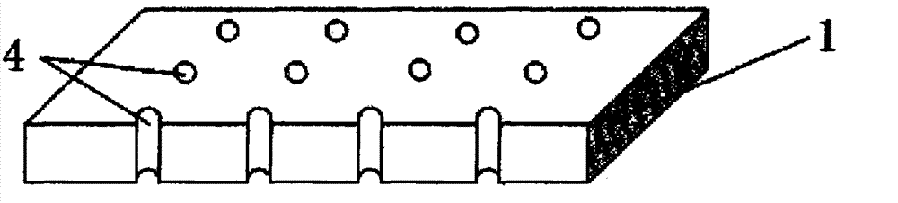 Novel composite template, manufacturing method and board manufactured through composite template