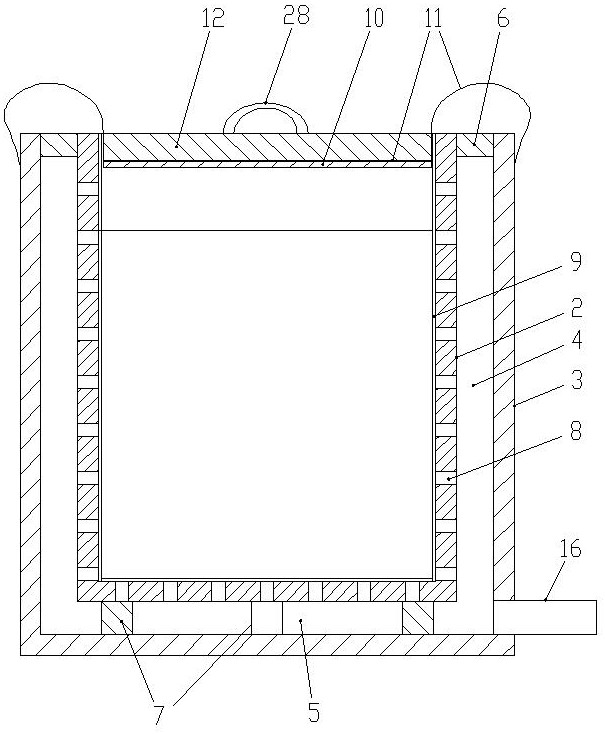 Testing device applied to jet flow scouring of hard clay