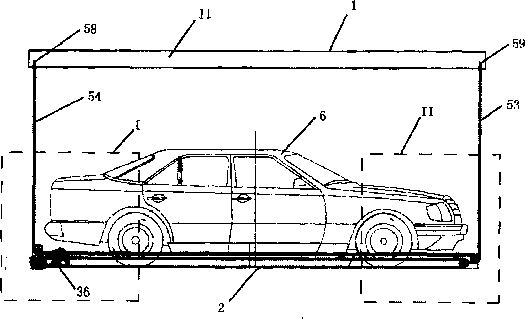 Circumferential Linear Parking Hoist