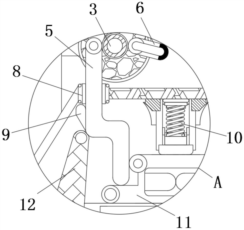 Automobile rotating shaft rust prevention auxiliary device capable of recycling lubricating oil