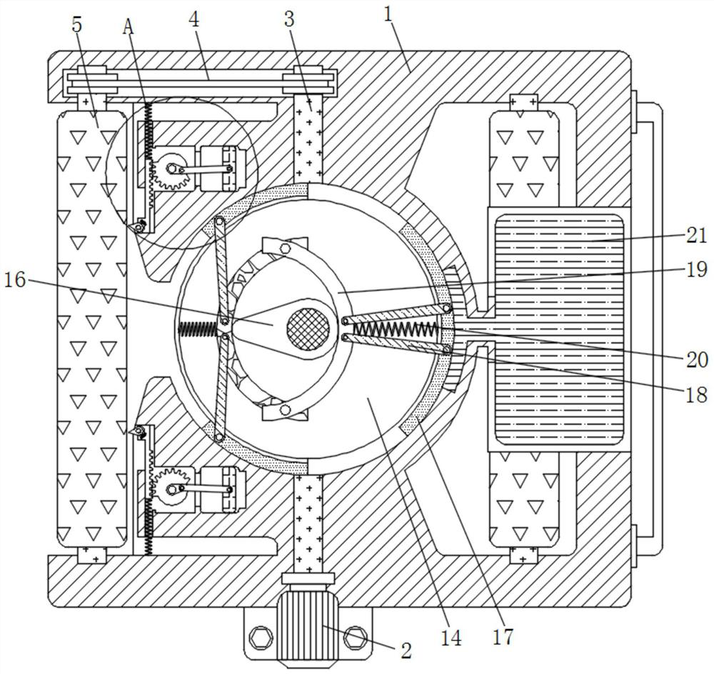 Workshop mopping machine capable of intermittently supplying water to reduce waste