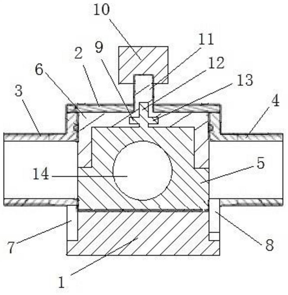 Water diversion branch tunnel construction method capable of performing water feature recognition