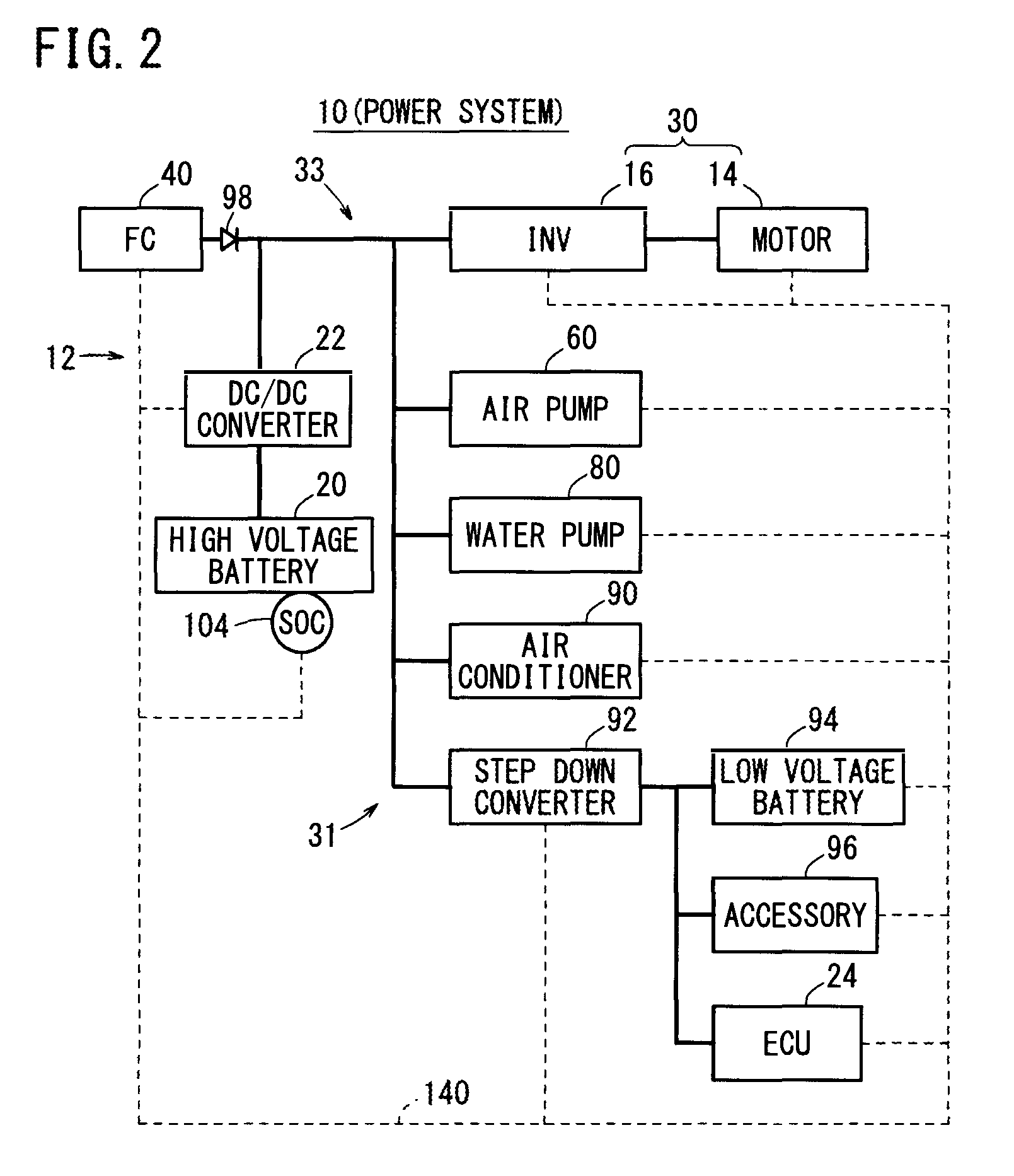 Fuel cell system and vehicle equipped with the same