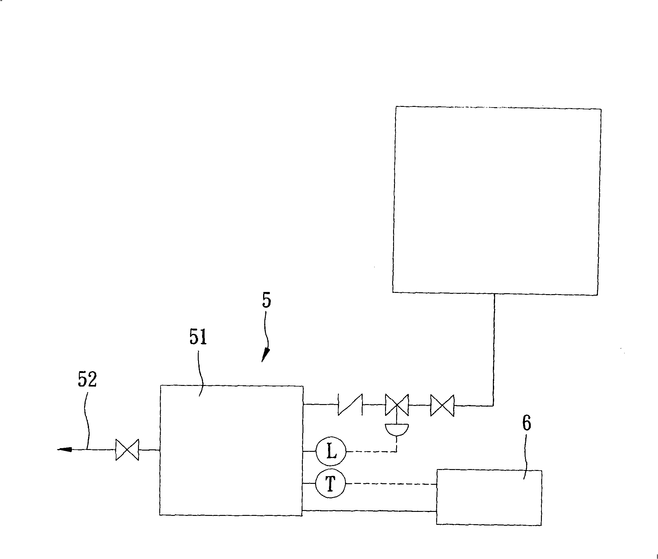 Primary and secondary type hot water supply system