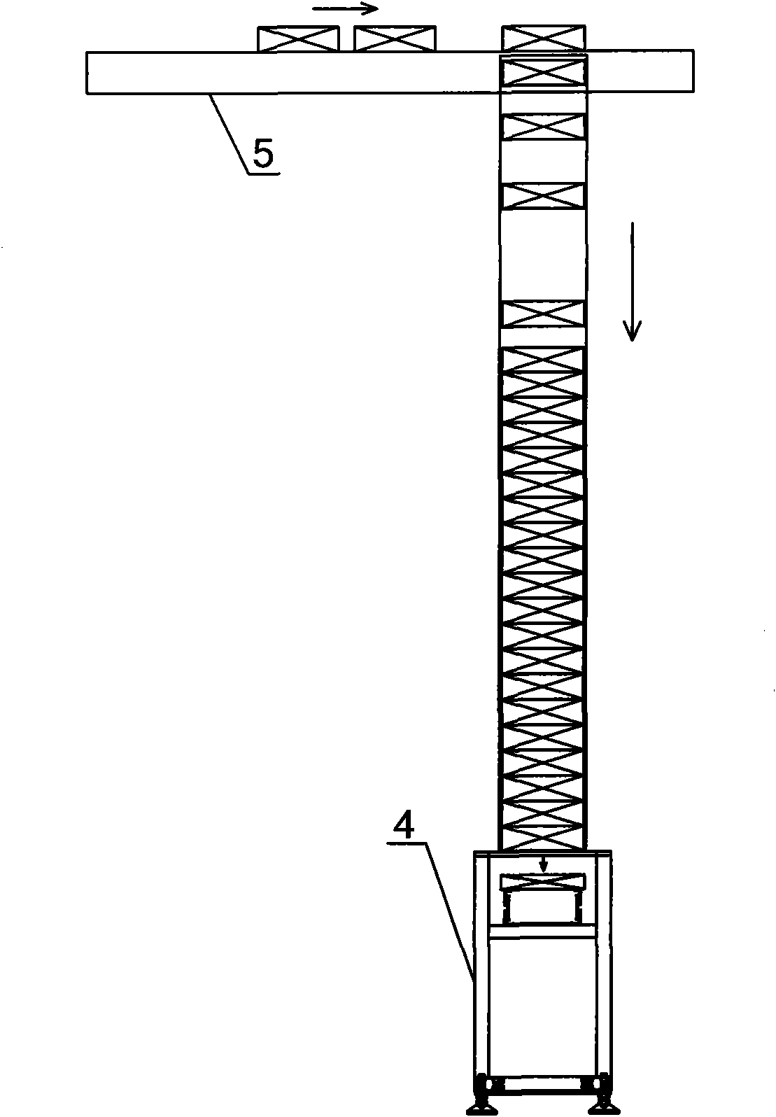 Stripy cigarette air cushion conveying device