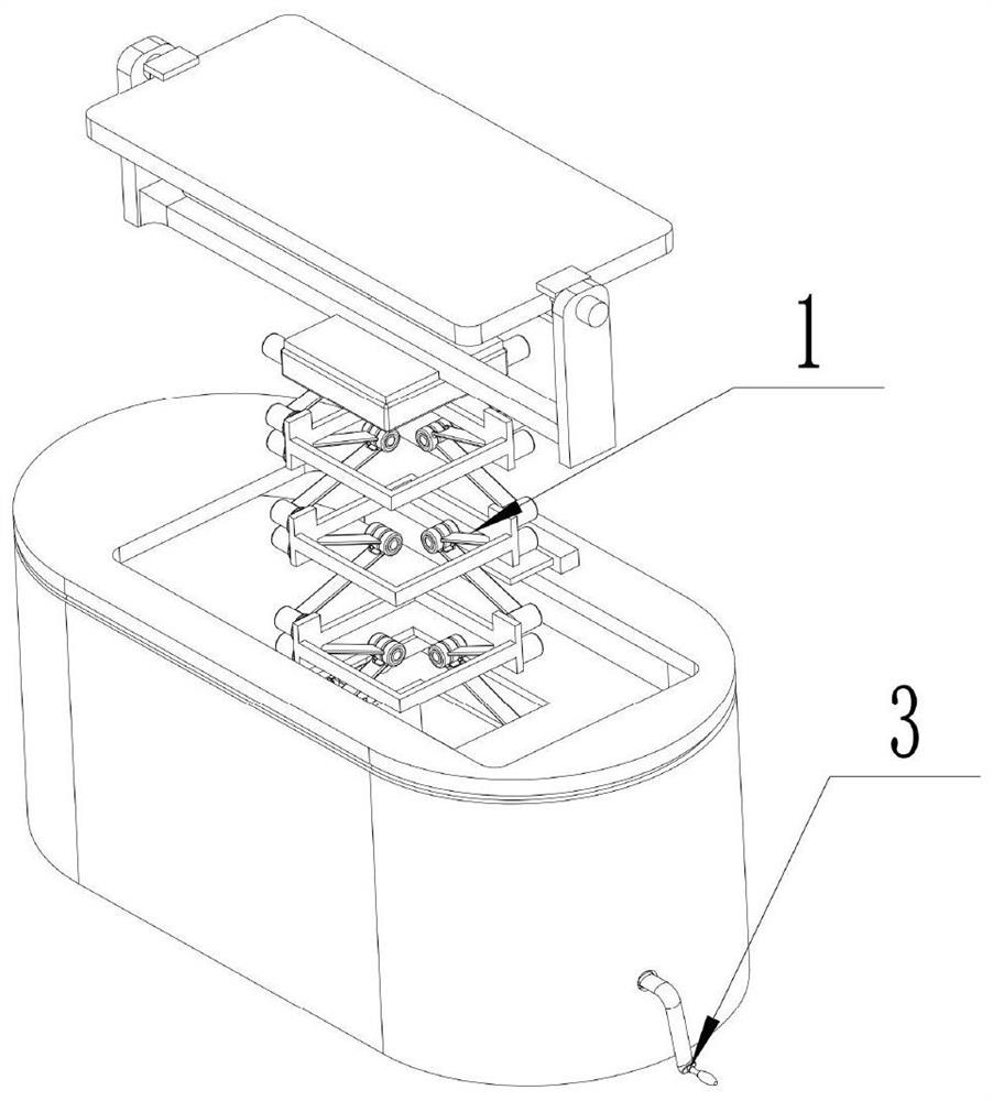 Timing mobile phone support capable of preventing addiction of teenagers