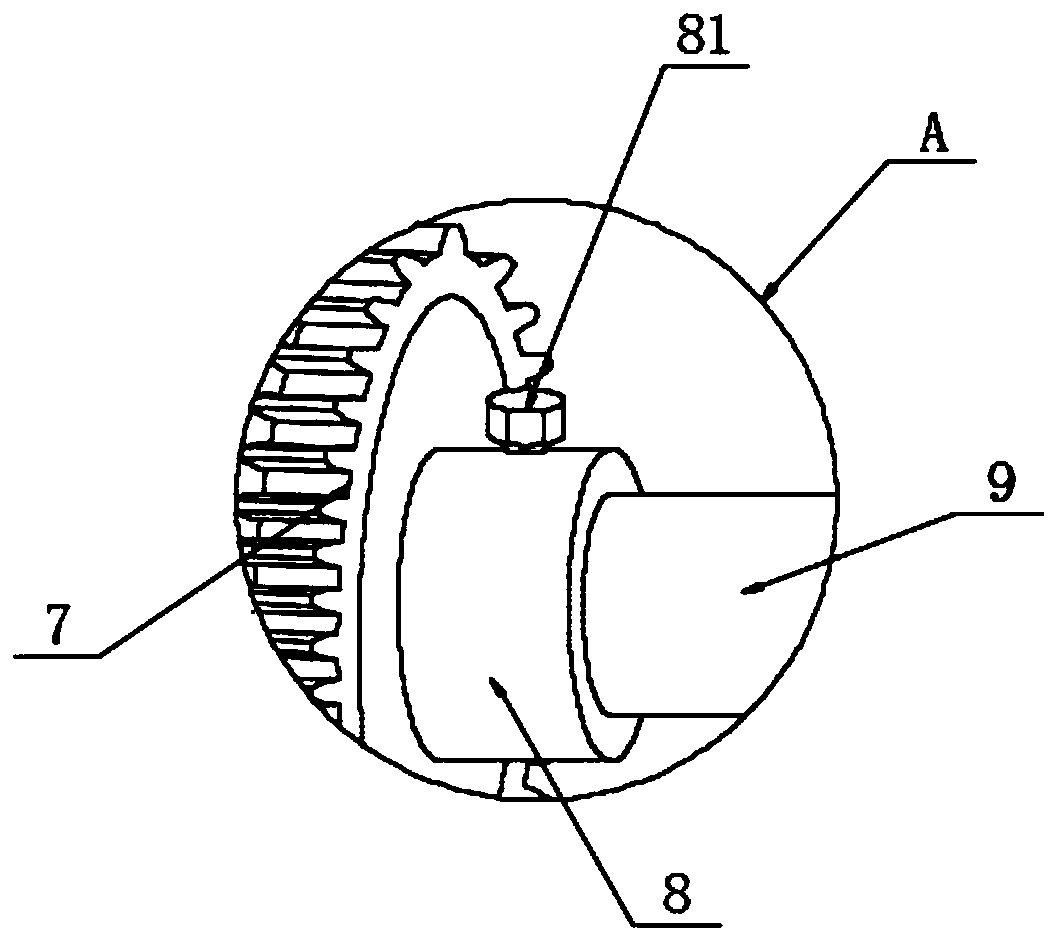 Convenient and fast welding device for building construction