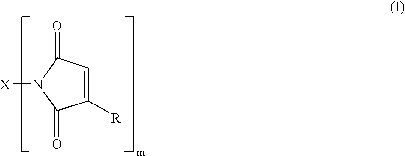 Thermosetting resin compositions containing maleimide and/or vinyl compounds