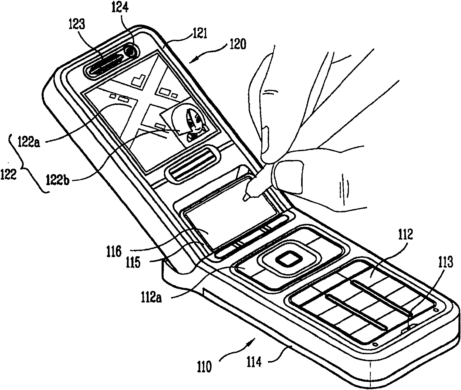 Mobile communication terminal having multiple screens and screen display control method thereof