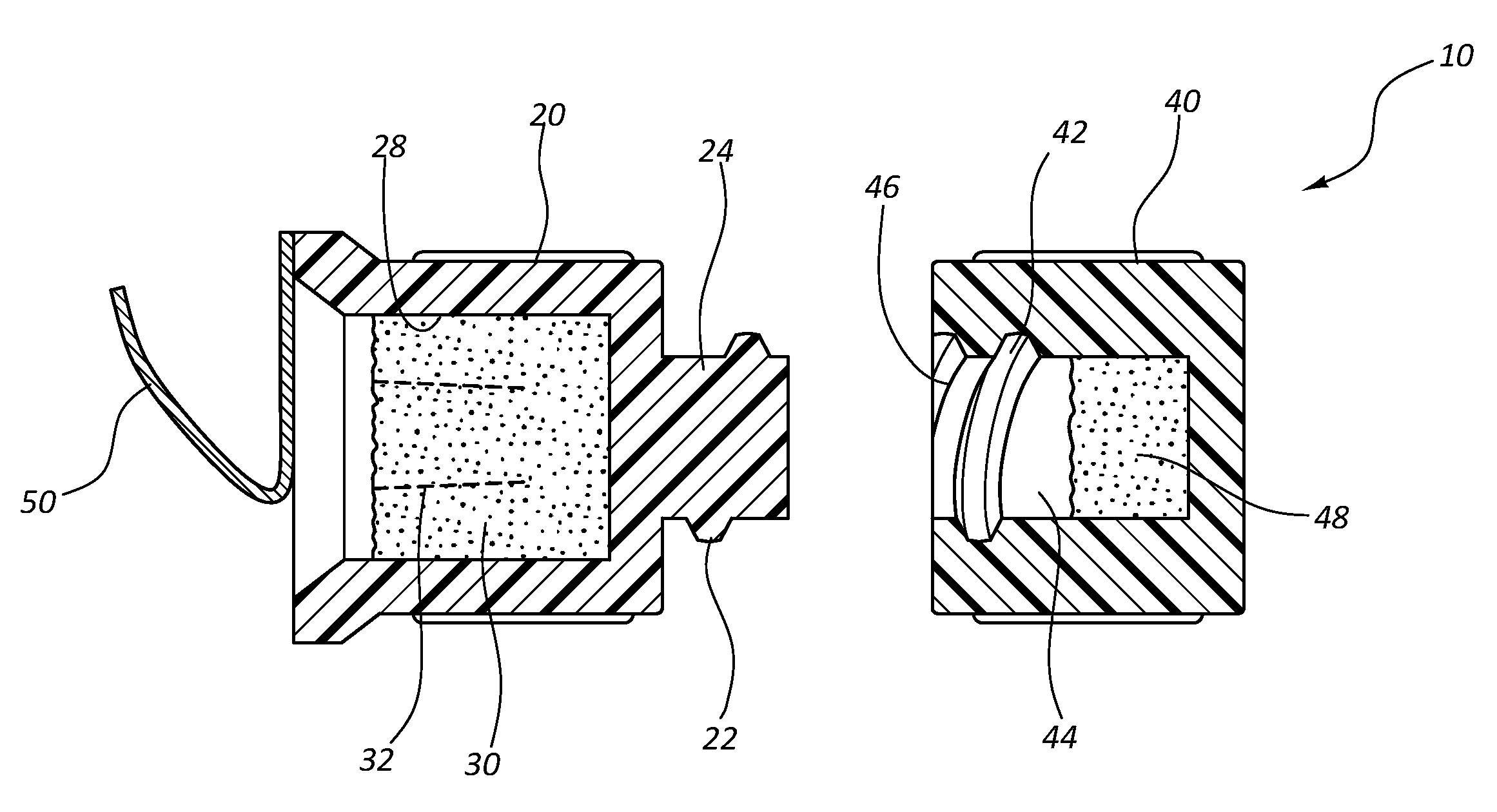 Needleless connector and access port disinfection cleaner and antimicrobial protection cap