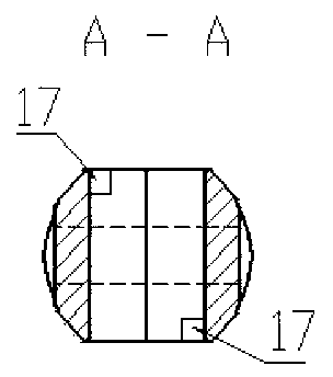 Shear type expansion anchor rod and extension application thereof