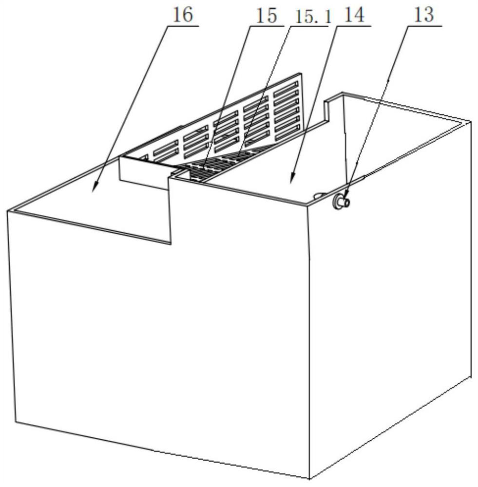 Complete swim bladder collecting device based on buoyancy method