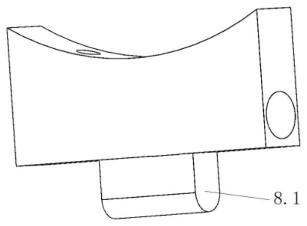 Complete swim bladder collecting device based on buoyancy method