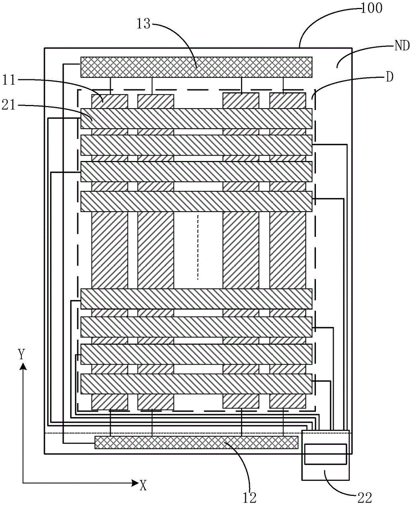 Touch display panel and touch display device thereof