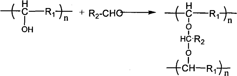 Method for modifying interpenetrating polymer network on surface of polyvinylidene fluoride porous membrane