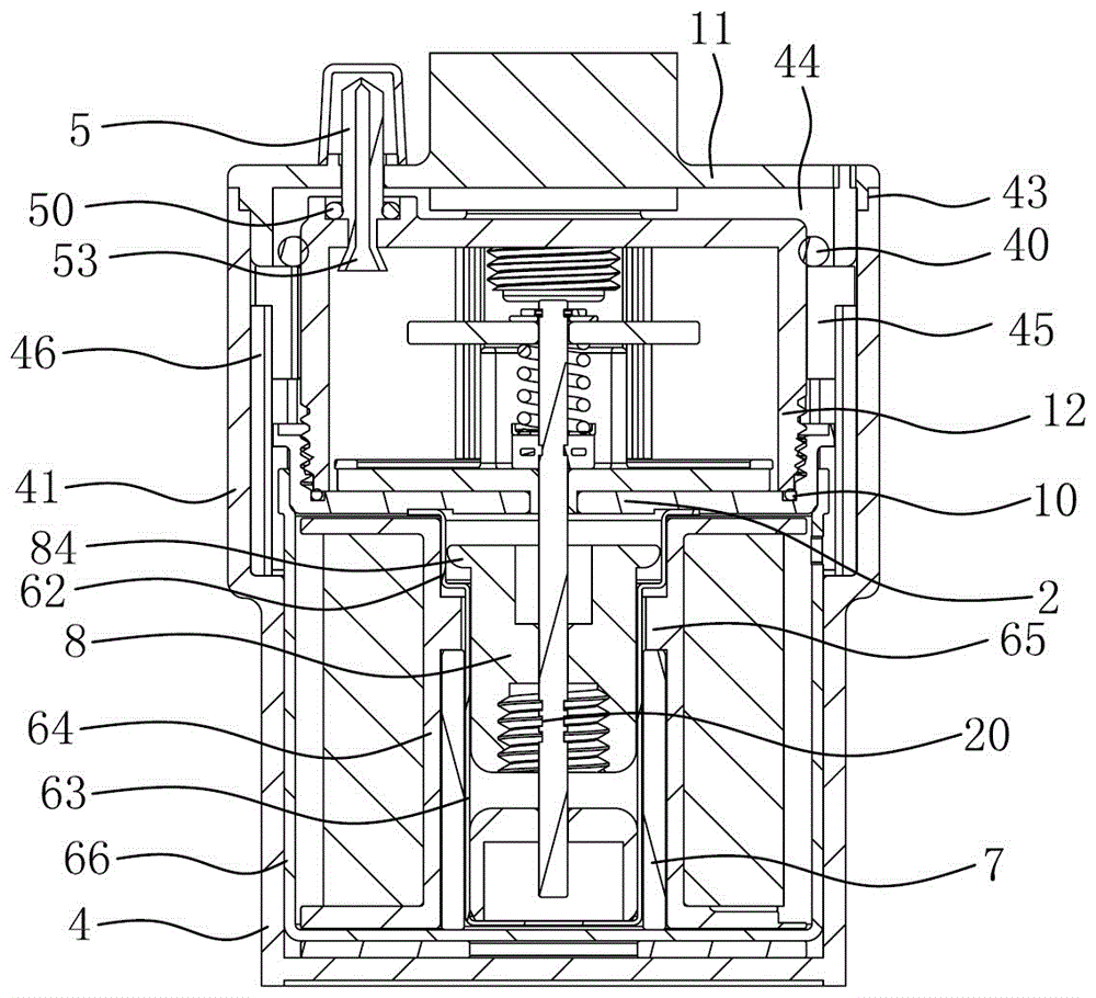 Sealed high-voltage direct-current relay