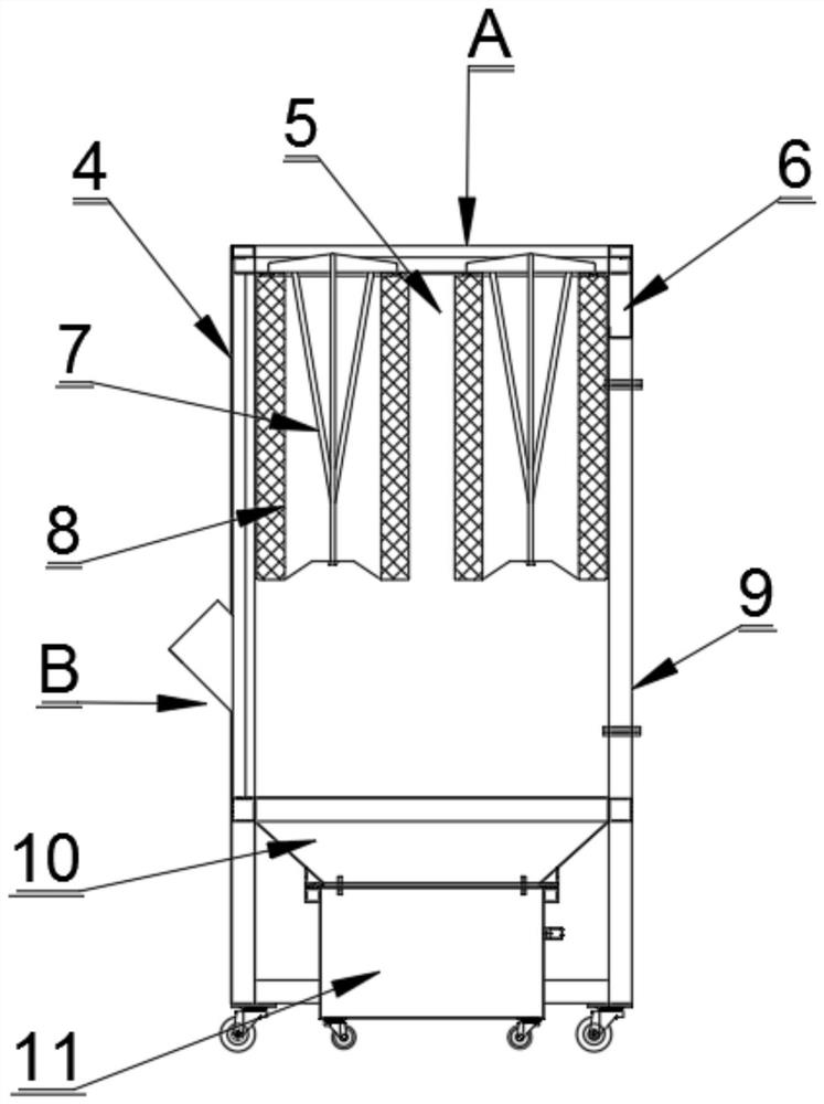 A powder spraying device and control method