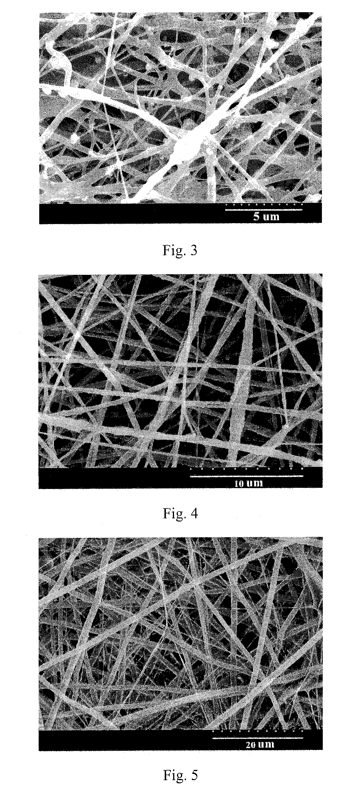 Electrospinning membrane machine in warp and weft directions and application process thereof