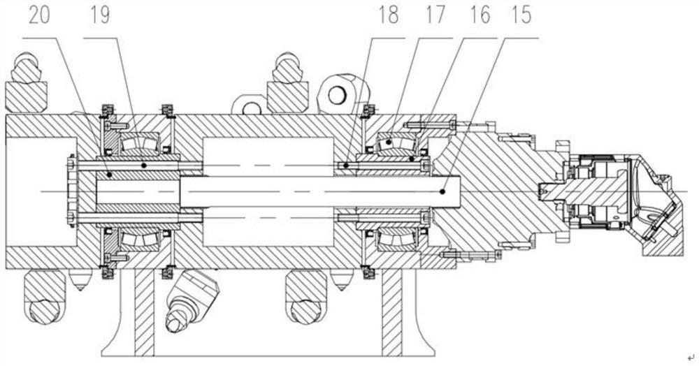 Coal mine rock roadway shoulder corner coal stripping device applied to TBM (Tunnel Boring Machine)