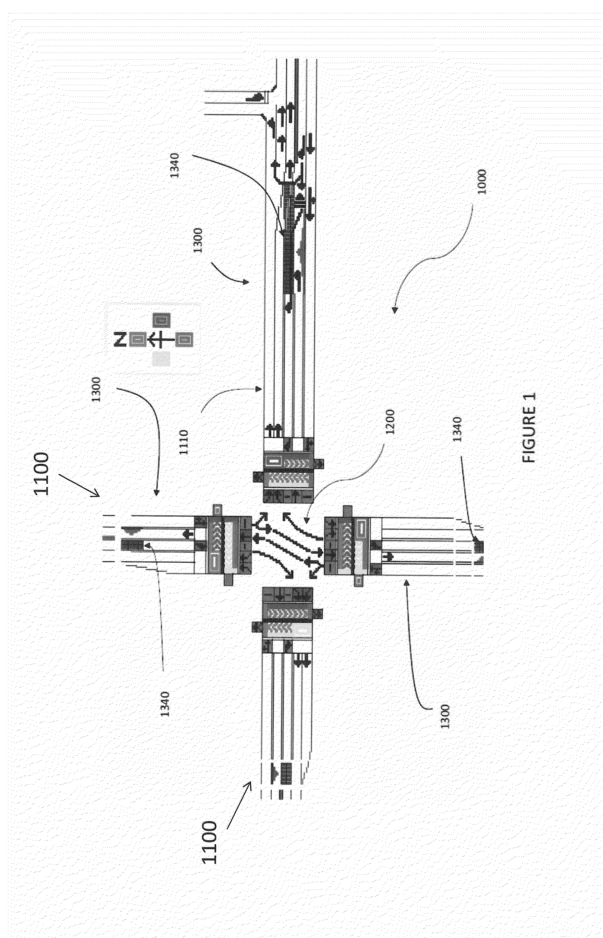 Dual Mode Traffic Intersection, System for Directing Traffic at a Traffic Intersection, and Method Therefor