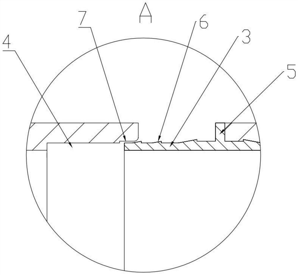 Connecting structure of socket self-sealing pipe in rigid-flexible interference fit