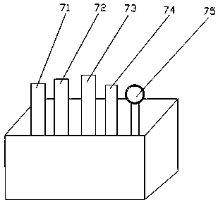 Dermatosis disinfection operation table for nursing