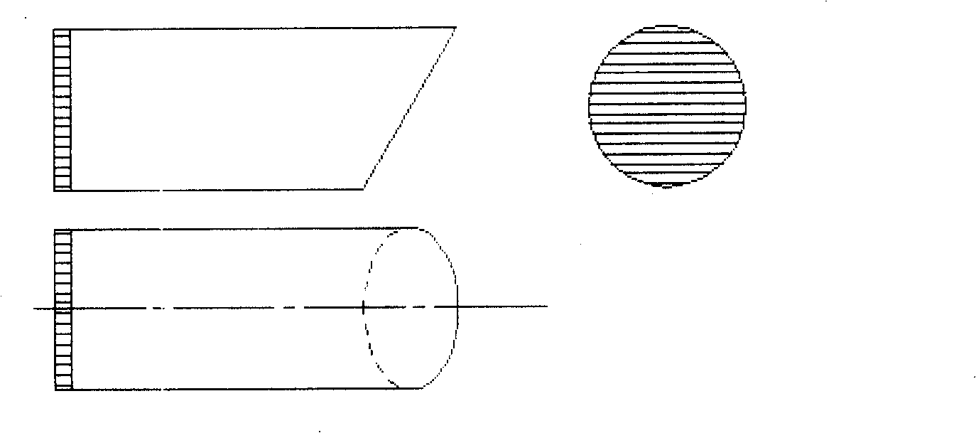 Medium infrared solid laser of semiconductor laser pump