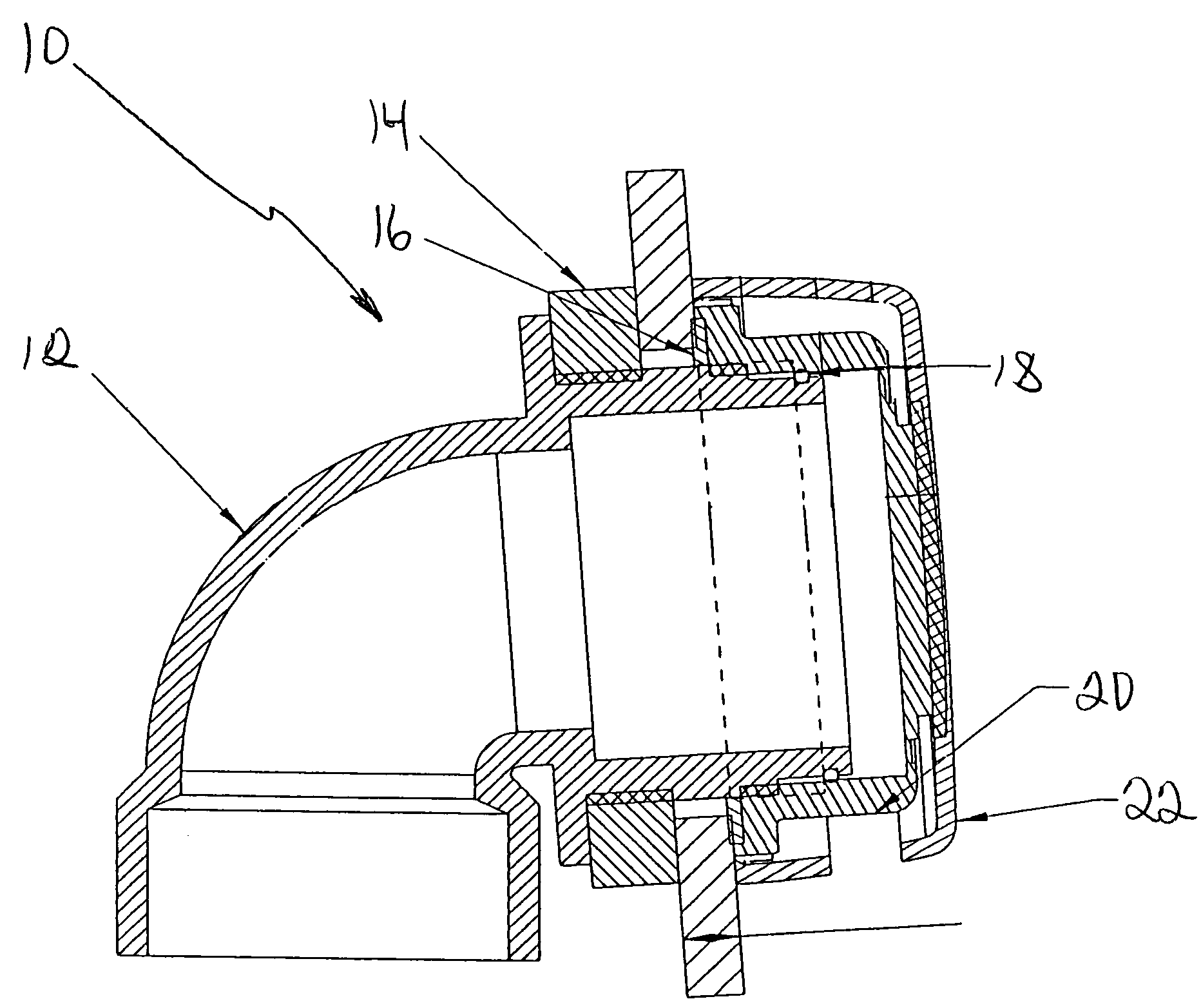 Tub overflow assembly