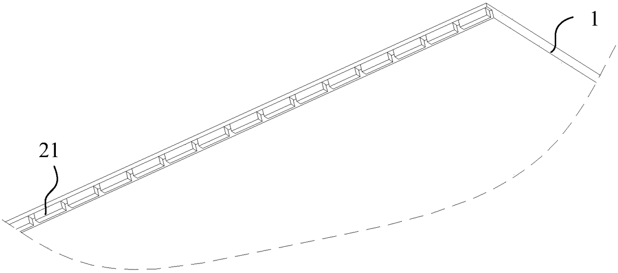 Lateral entering type backlight module and display device