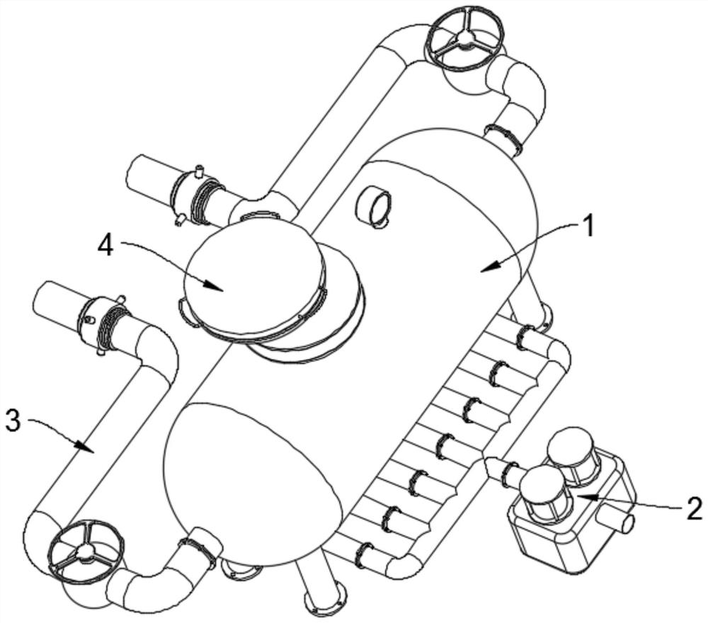 Solid-gas mixed type air cannon suitable for coal seam anti-reflection