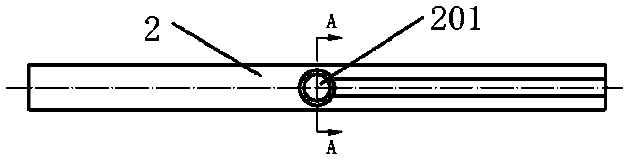 Electromagnetic flowmeter sensor built-in electrode and lining packaging structure