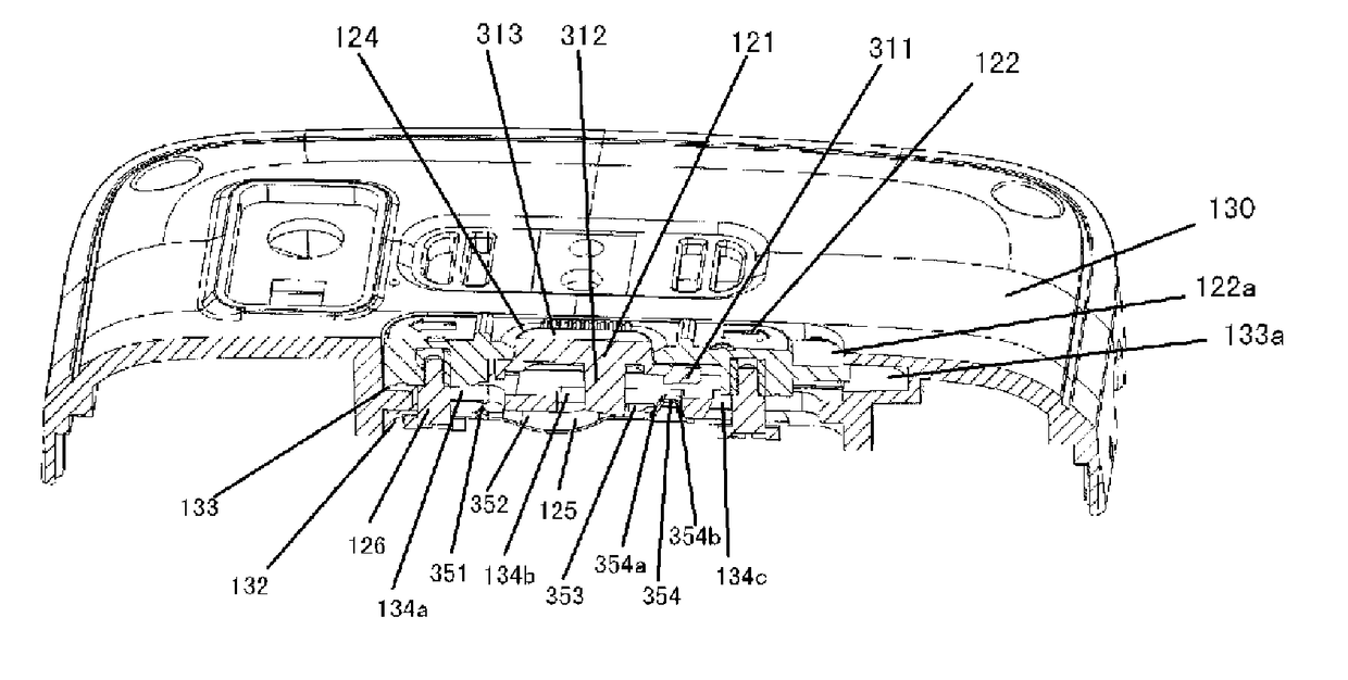 Battery cover locking mechanism of a mobile terminal and method of manufacturing the same