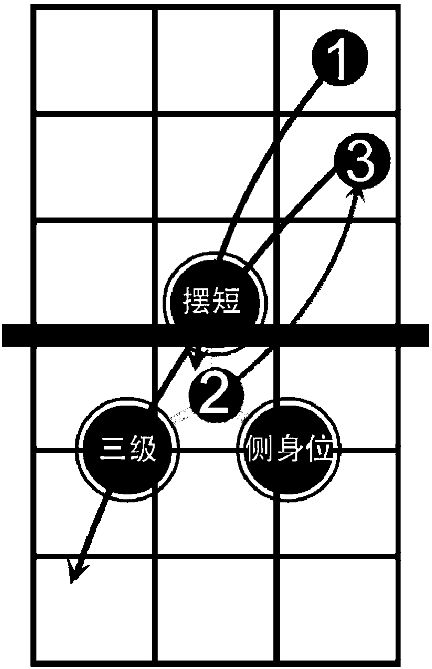 Method for obtaining game fragments with guiding significance in table tennis games