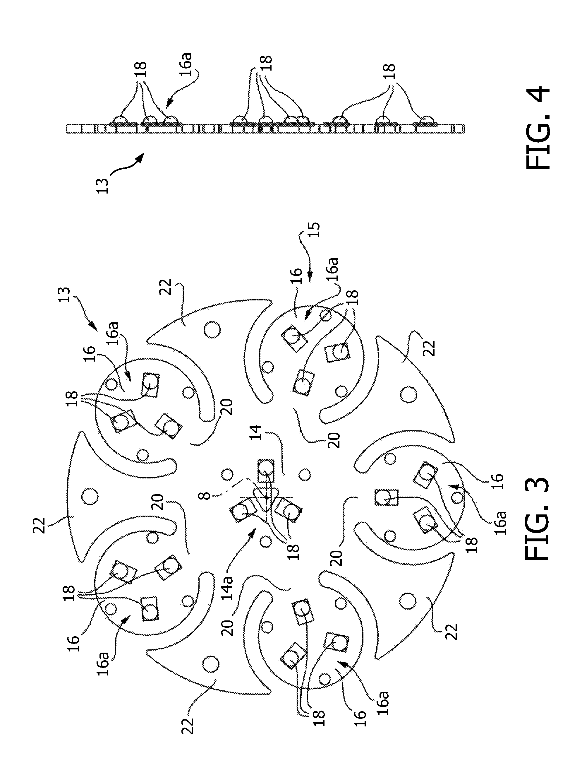 LED light emitting group