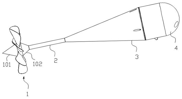 Intelligent flow velocity measuring device and river flow measuring method