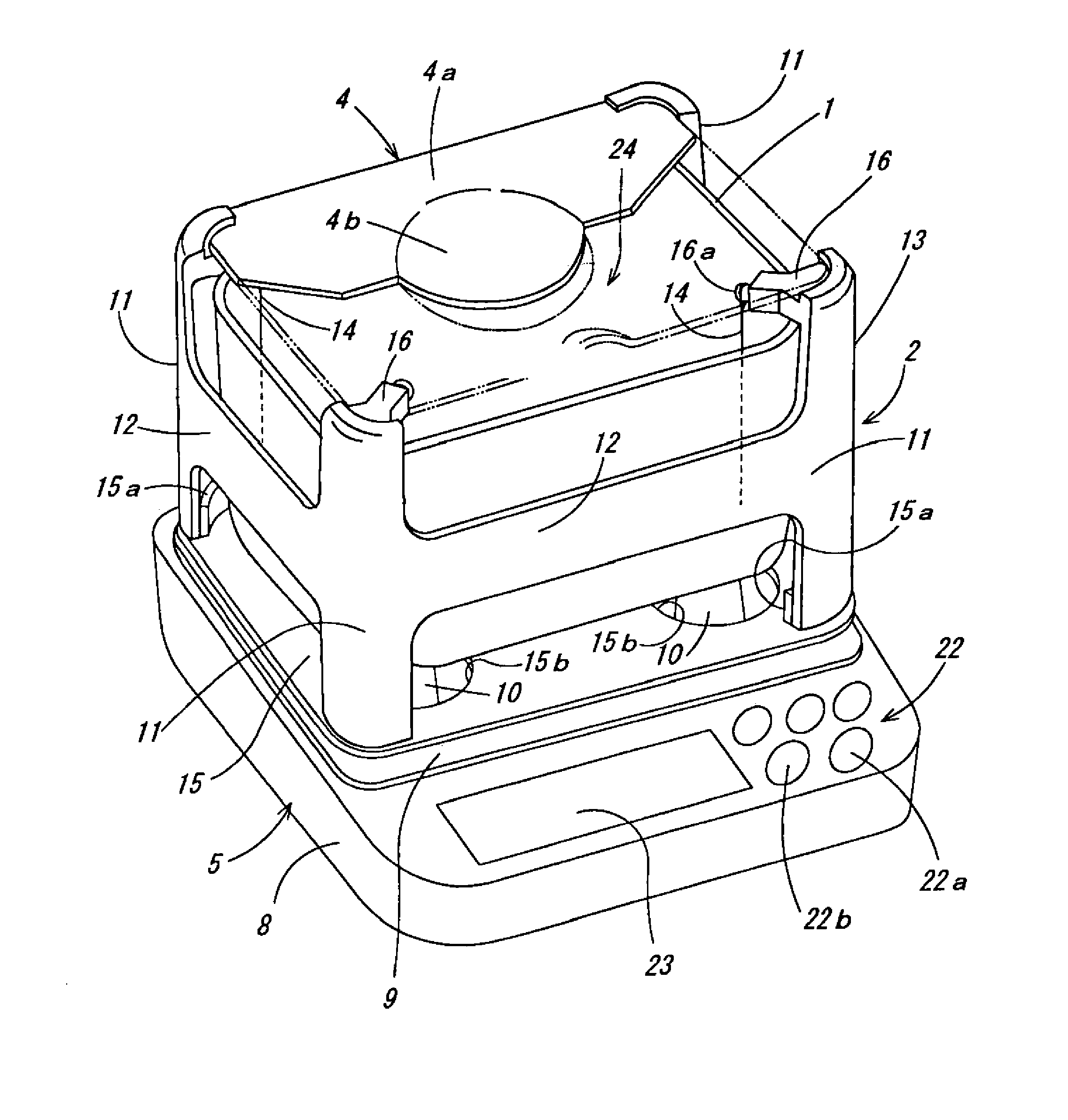 Specific gravity measuring apparatus