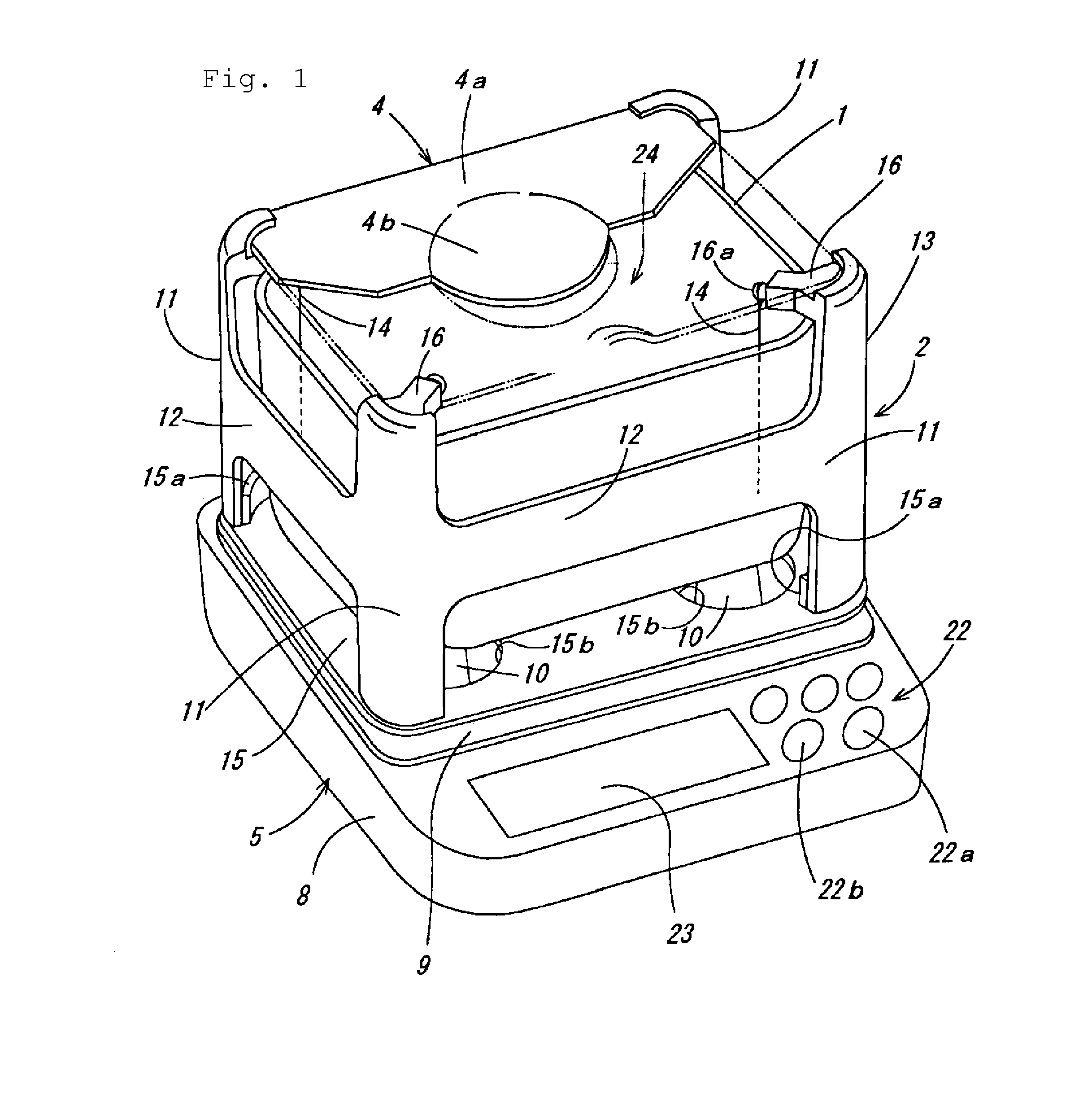 Specific gravity measuring apparatus