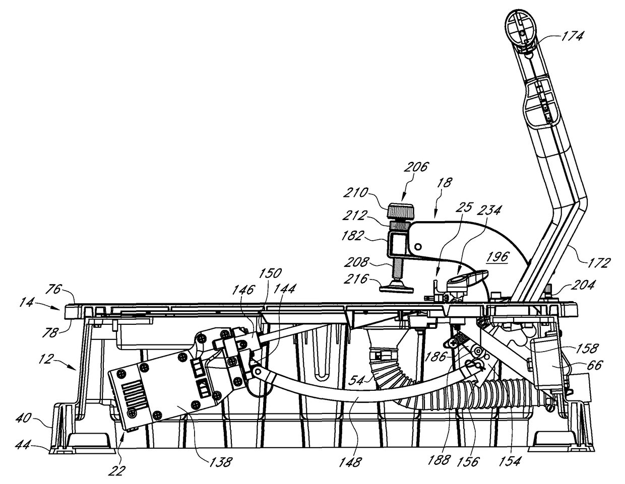 Pocket hole drilling machine