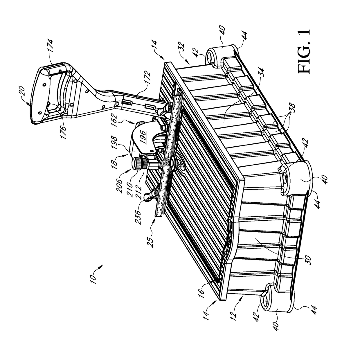 Pocket hole drilling machine