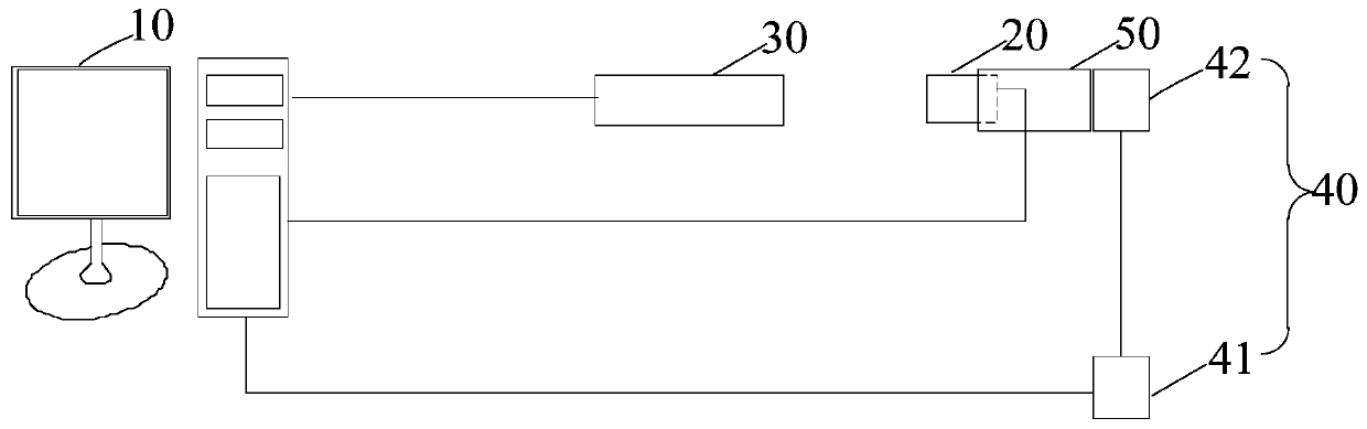 Vocal cavity testing system, method and device and readable storage medium