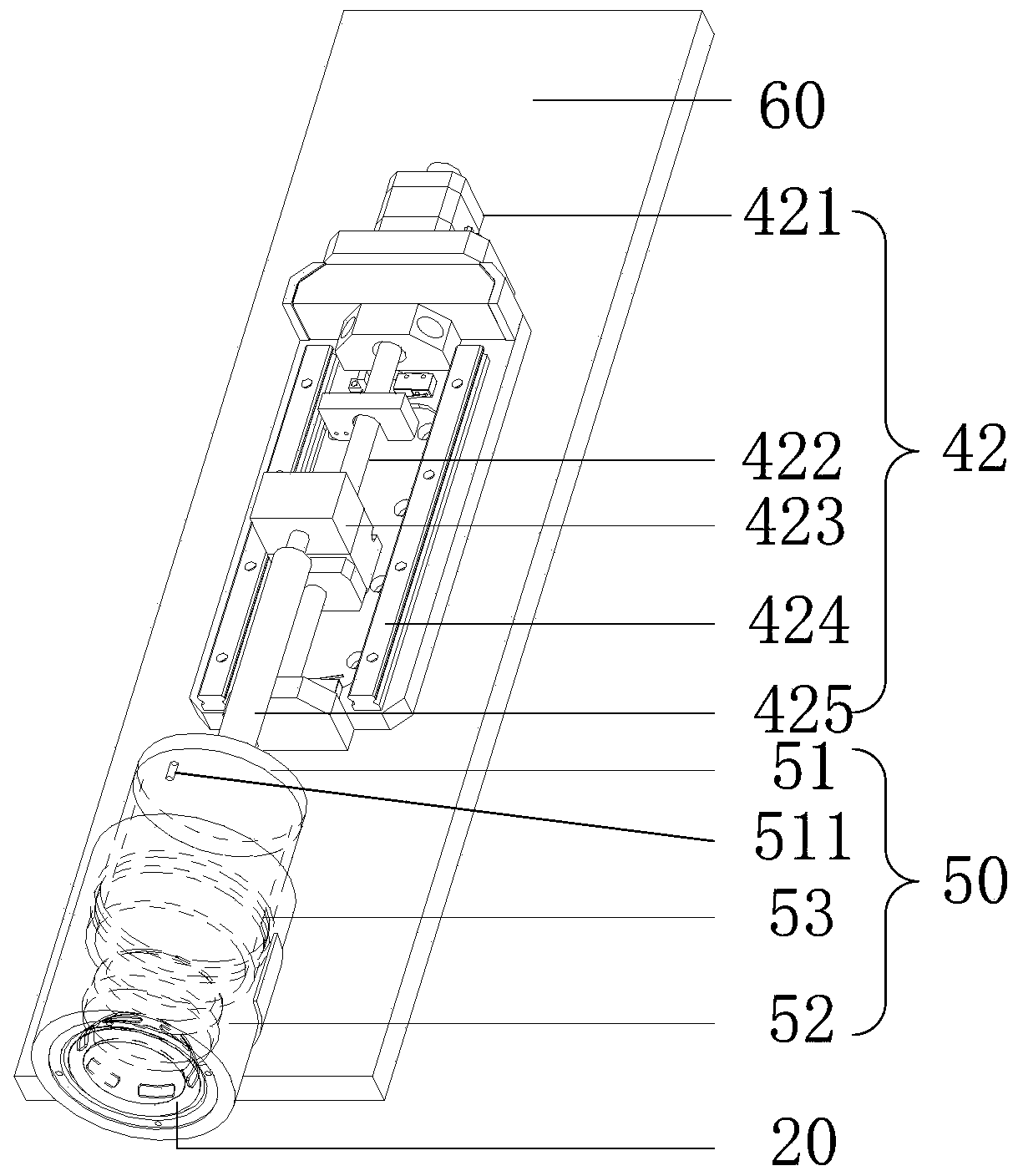 Vocal cavity testing system, method and device and readable storage medium