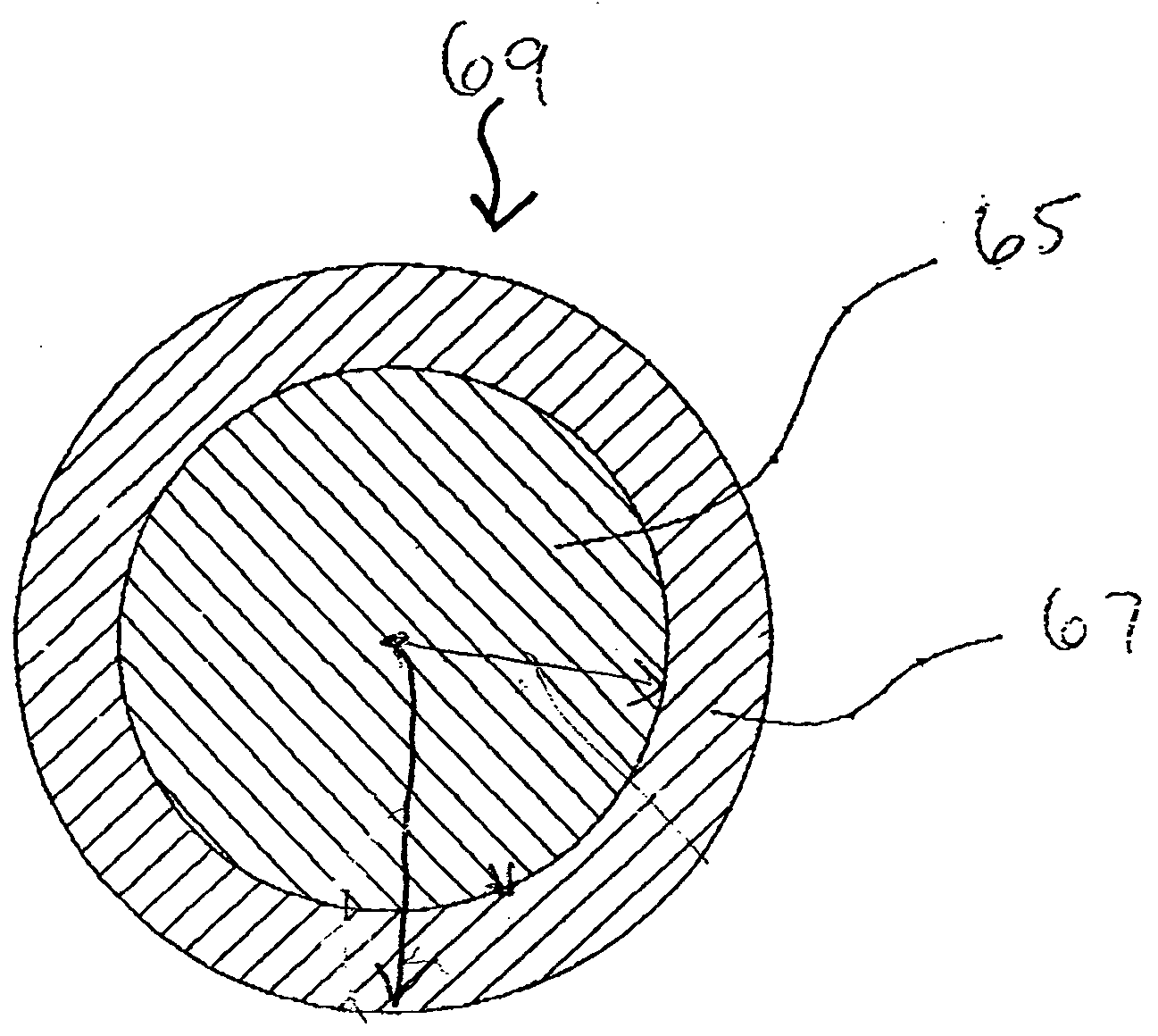 Method of manufacturing a polymethylmethacrylate core shell nanocomposite optical plastic article