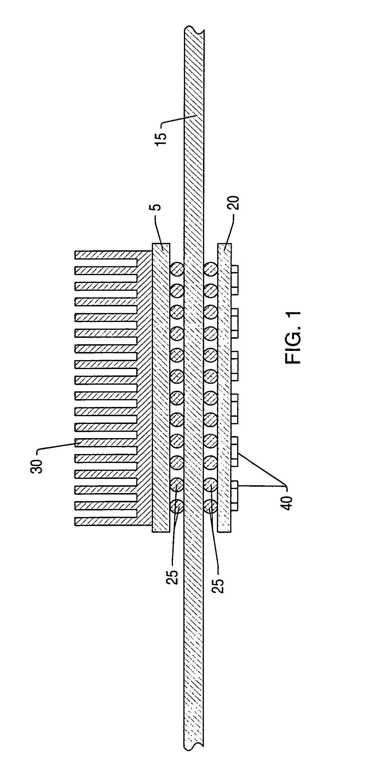 Power distribution system with a dedicated power structure and a high performance voltage regulator