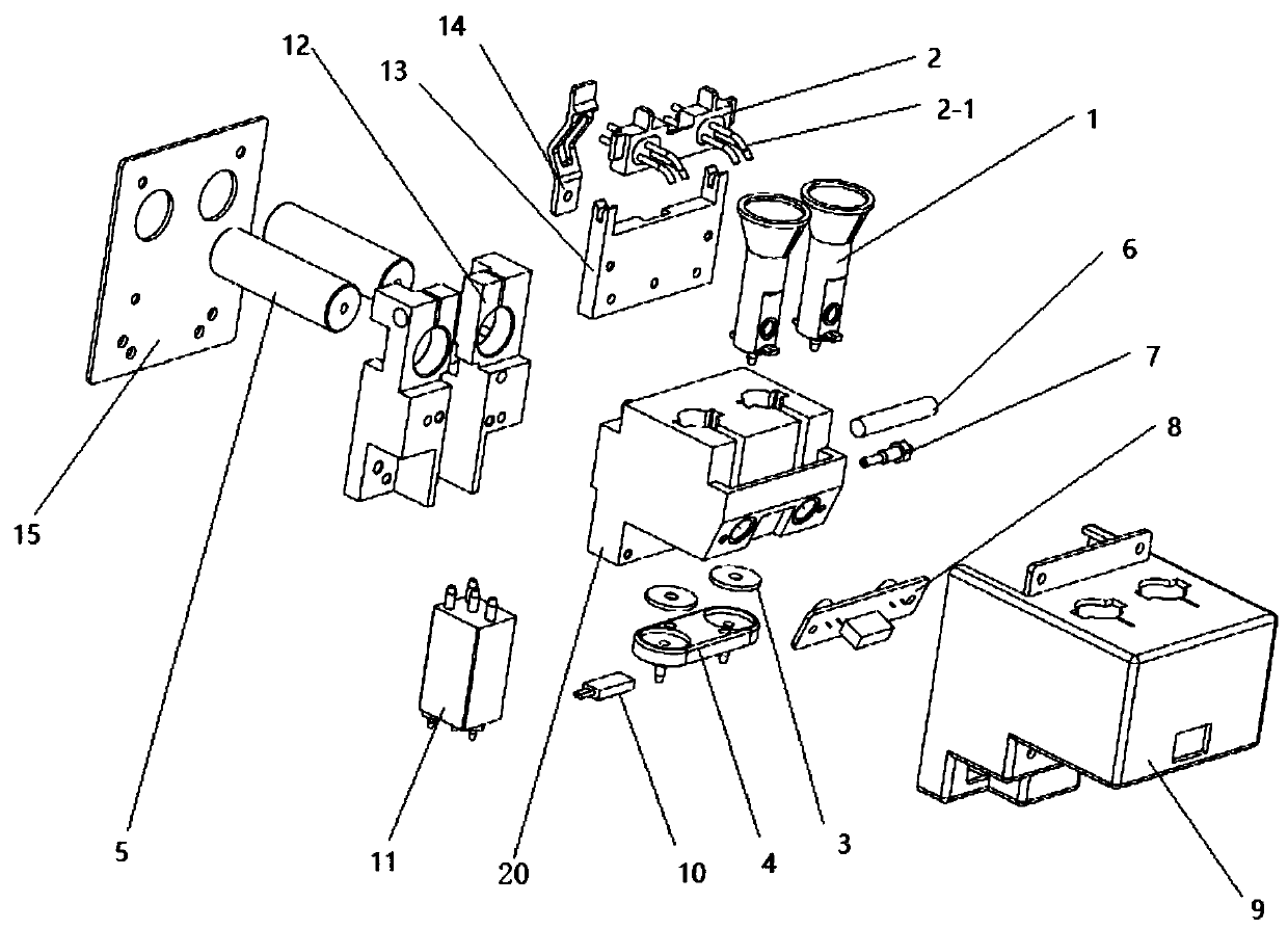 Channel-expandable blood detection device