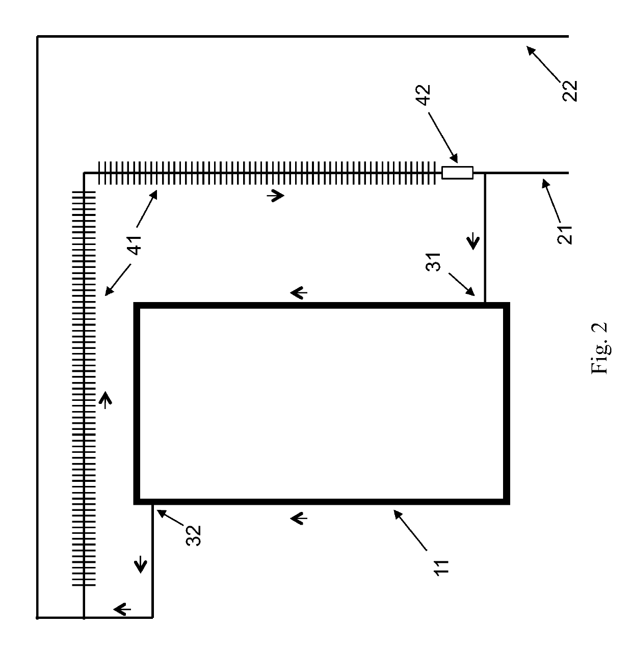 Thermosyphon cooling for overheat protection