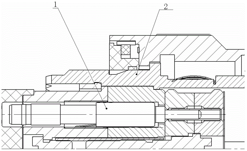 Automatic dustproof structure of optical fiber connector