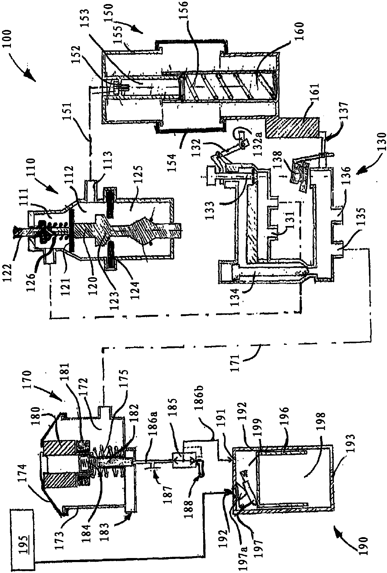 Pneumatic Control For A Vacuum Toilet