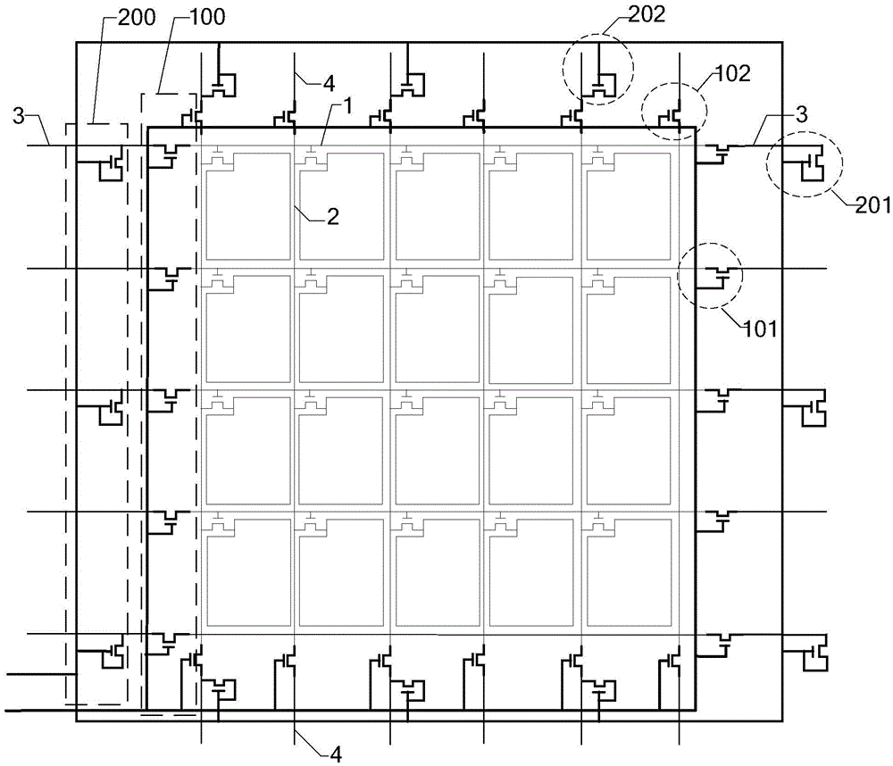 Array substrate, display device and driving method of display device